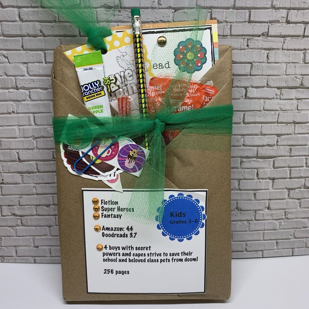 Blind Date With A Book Kids Superhero Fantasy Children’s Novel Reading Gift